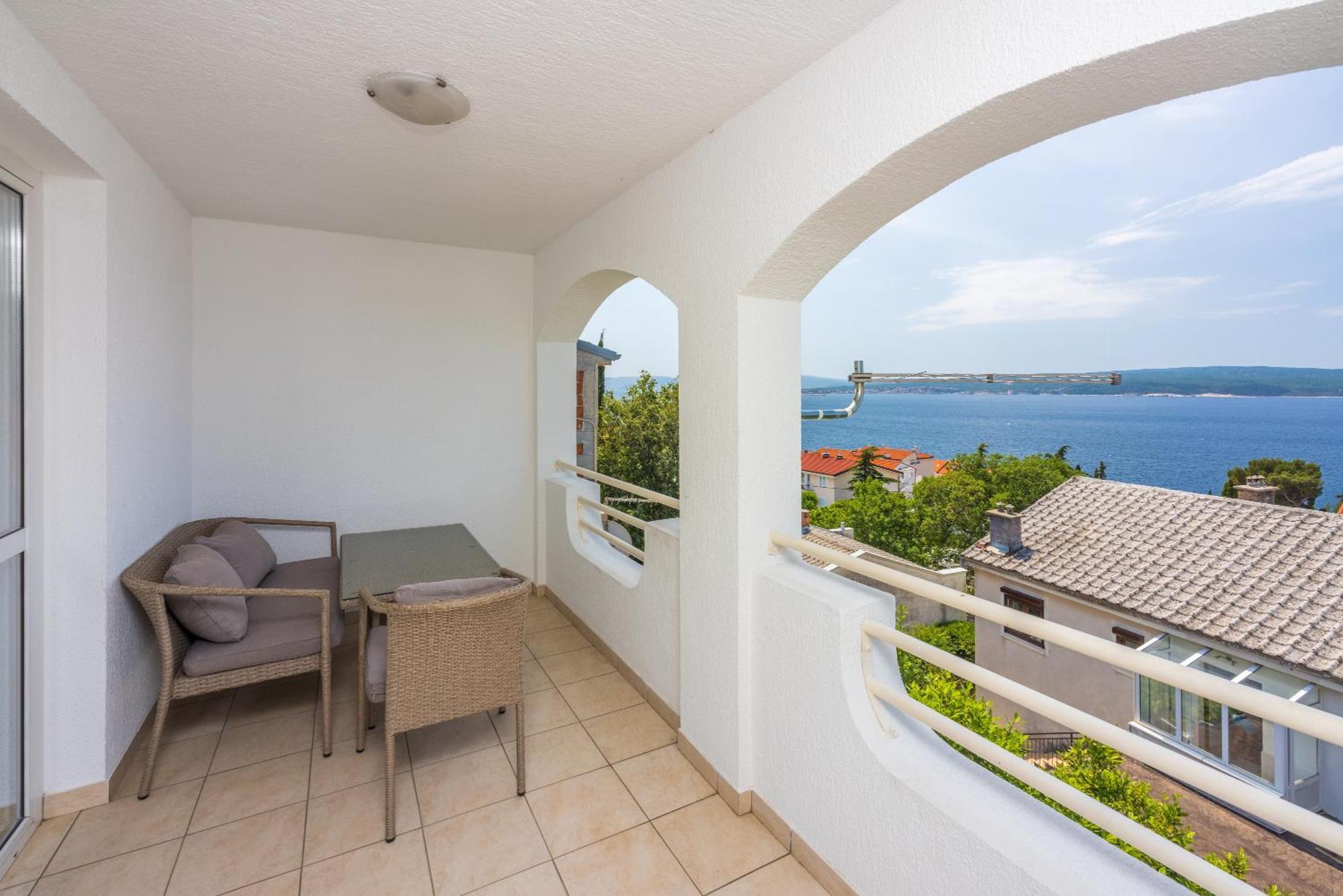 Apartments Obradovic Dramalj Dış mekan fotoğraf